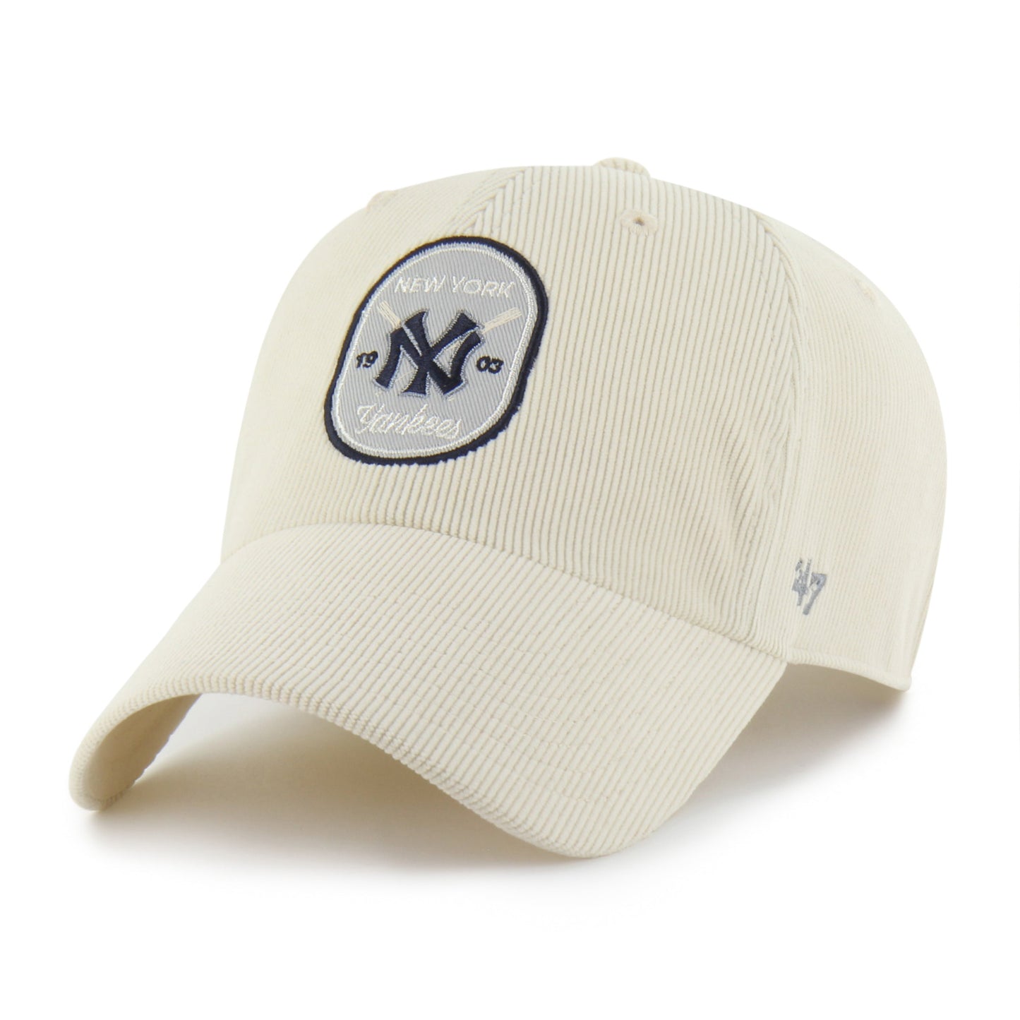 NEW YORK YANKEES COOPERSTOWN CROSSPATCH CORD '47 CLEAN UP