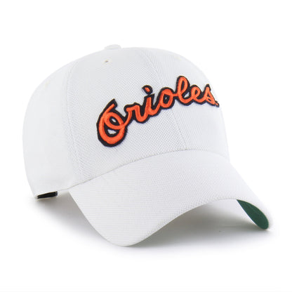 BALTIMORE ORIOLES COOPERSTOWN GRANDSTAND PIQUE SCRIPT '47 CLEAN UP