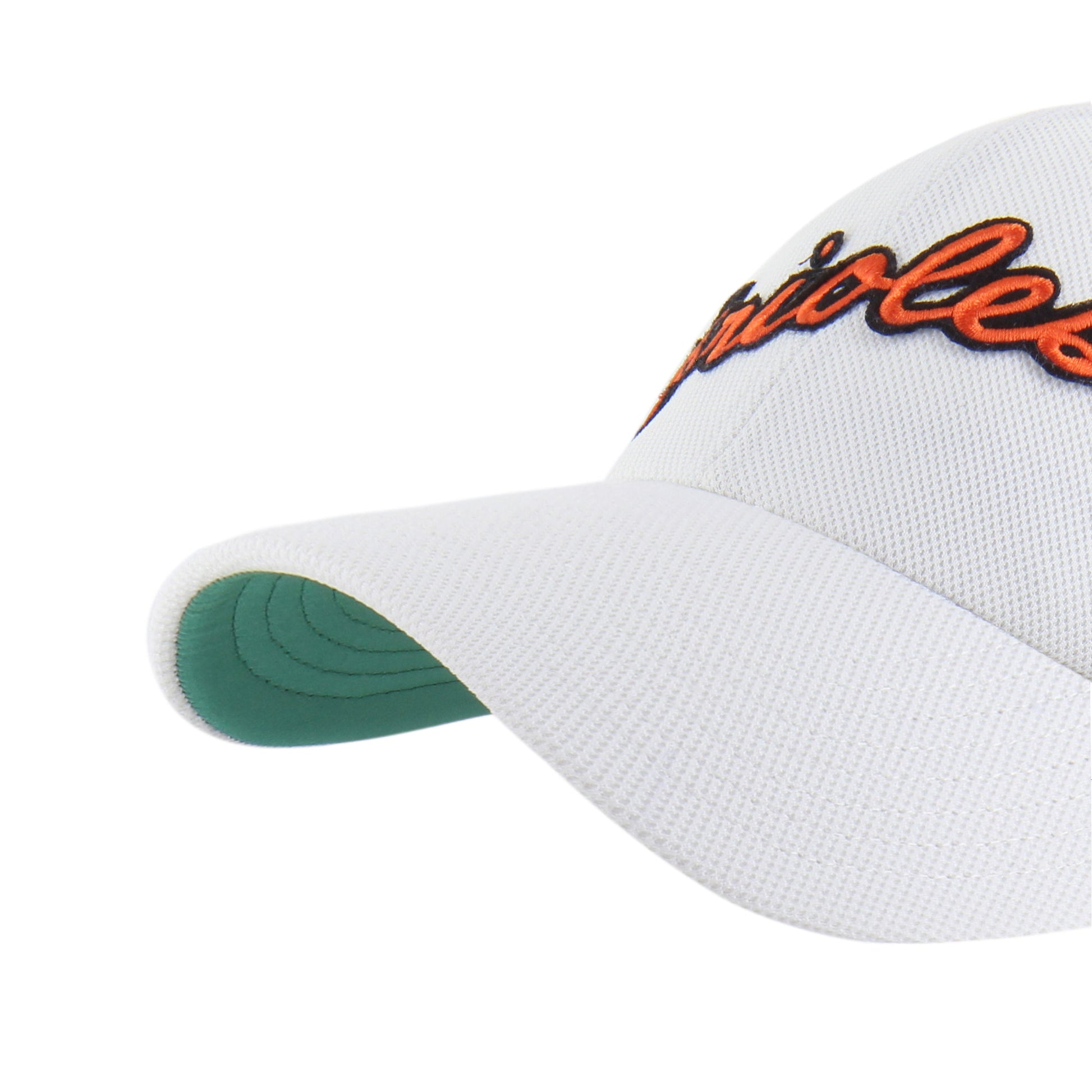 BALTIMORE ORIOLES COOPERSTOWN GRANDSTAND PIQUE SCRIPT '47 CLEAN UP