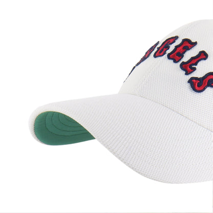LOS ANGELES ANGELS COOPERSTOWN GRANDSTAND PIQUE SCRIPT '47 CLEAN UP