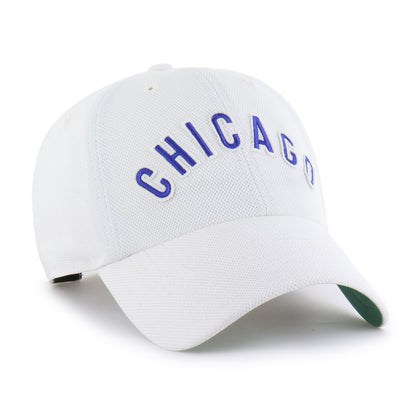 CHICAGO CUBS COOPERSTOWN GRANDSTAND PIQUE SCRIPT '47 CLEAN UP