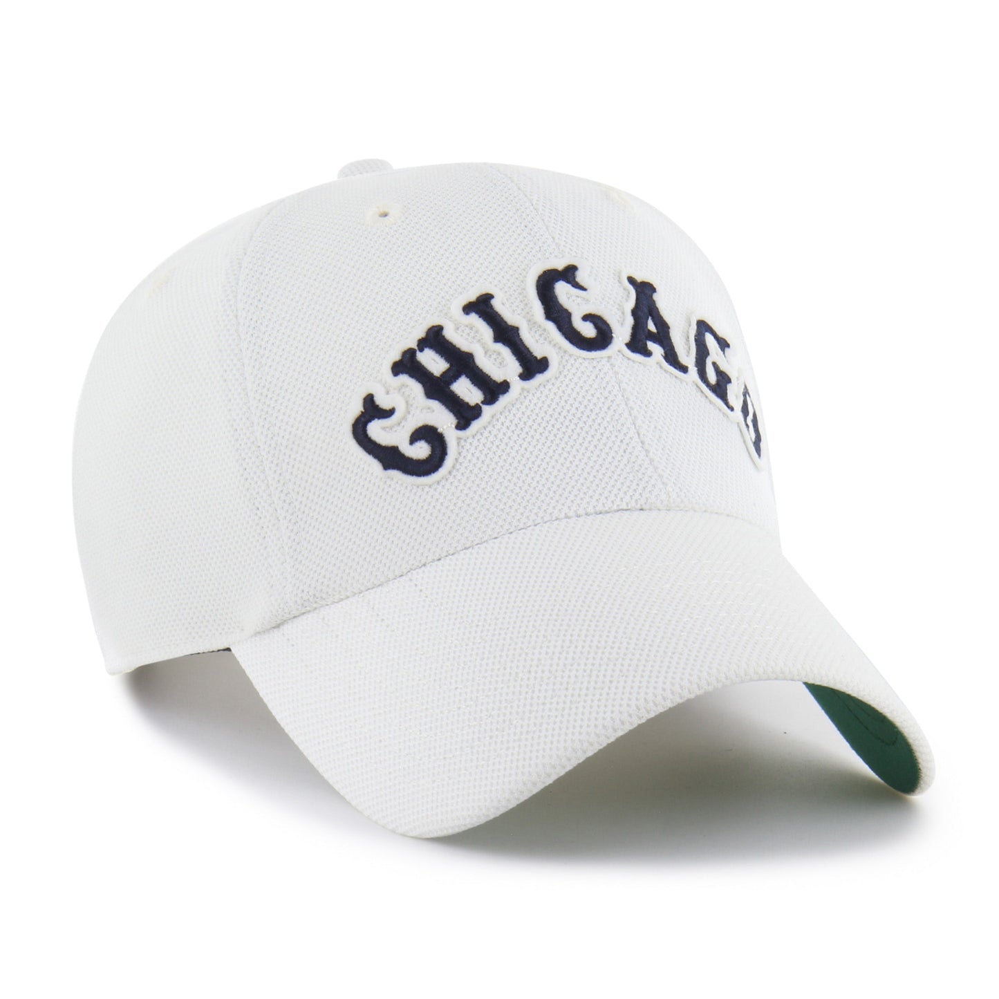 CHICAGO WHITE SOX COOPERSTOWN GRANDSTAND PIQUE SCRIPT '47 CLEAN UP