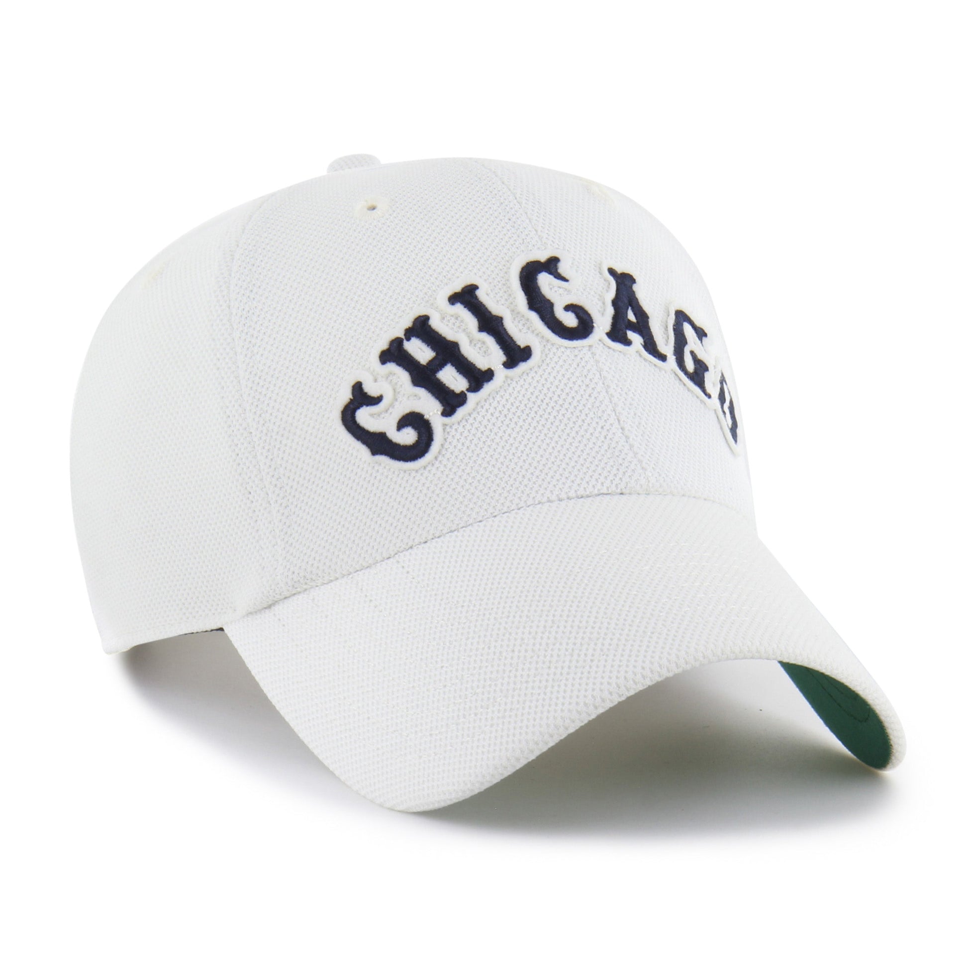 CHICAGO WHITE SOX COOPERSTOWN GRANDSTAND PIQUE SCRIPT '47 CLEAN UP
