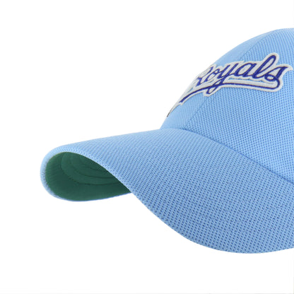 KANSAS CITY ROYALS COOPERSTOWN GRANDSTAND PIQUE SCRIPT '47 CLEAN UP
