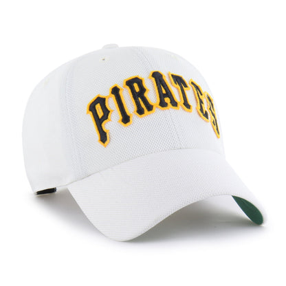 PITTSBURGH PIRATES COOPERSTOWN GRANDSTAND PIQUE SCRIPT '47 CLEAN UP