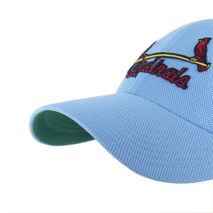 ST. LOUIS CARDINALS COOPERSTOWN GRANDSTAND PIQUE SCRIPT '47 CLEAN UP