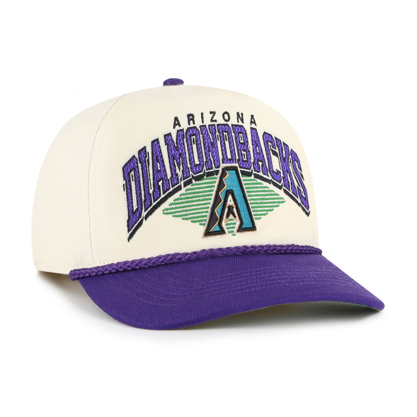 ARIZONA DIAMONDBACKS COOPERSTOWN POMONA TWO TONE ROPE '47 HITCH