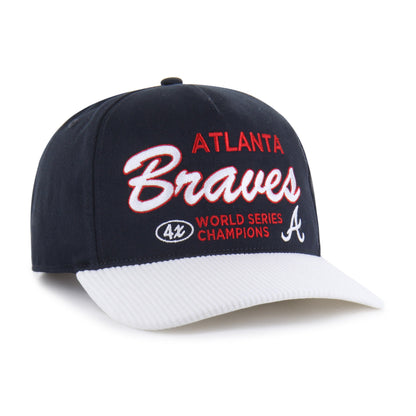 ATLANTA BRAVES COOPERSTOWN WORLD SERIES MULTI TIME '47 HITCH RF RELAXED FIT