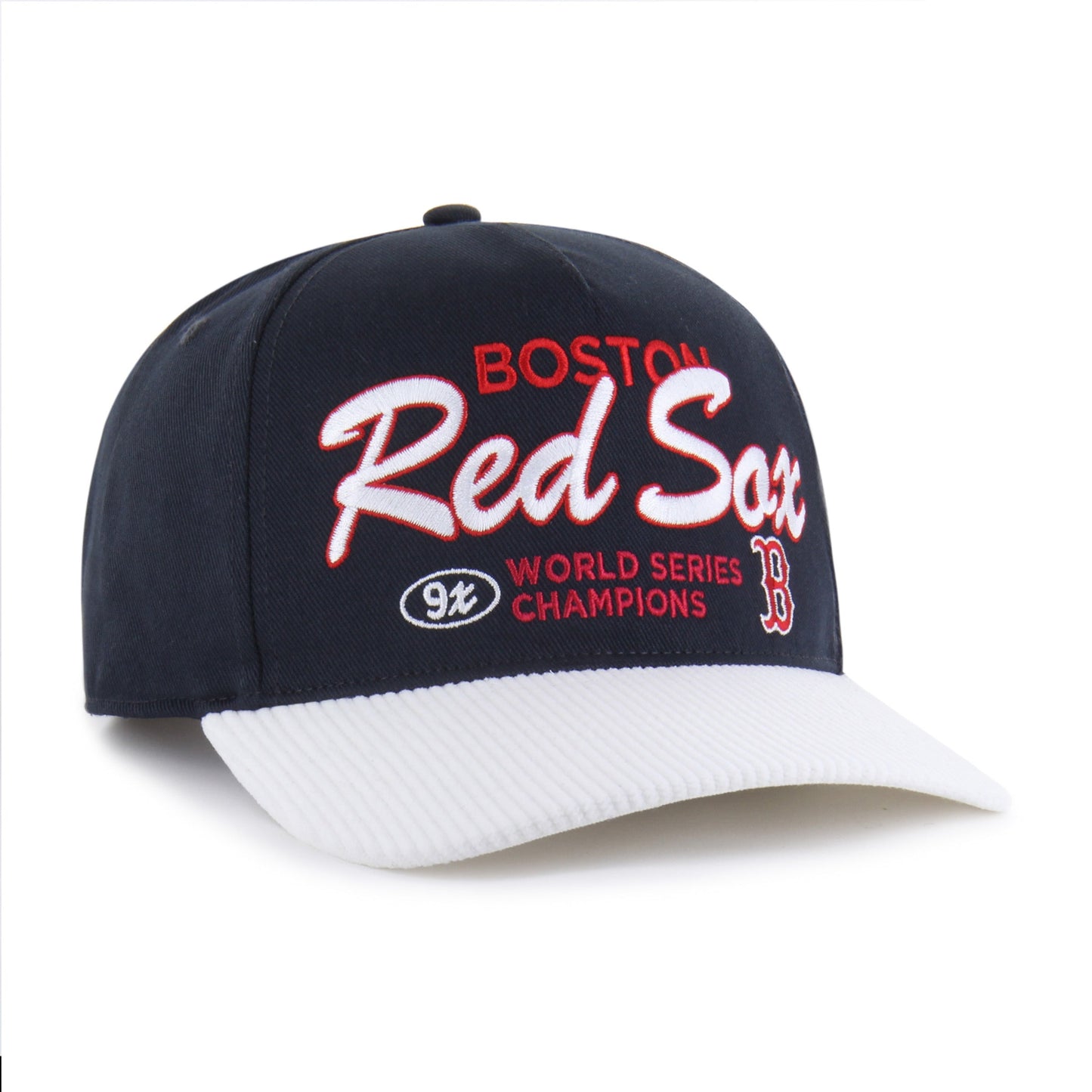 BOSTON RED SOX COOPERSTOWN WORLD SERIES MULTI TIME '47 HITCH RF RELAXED FIT