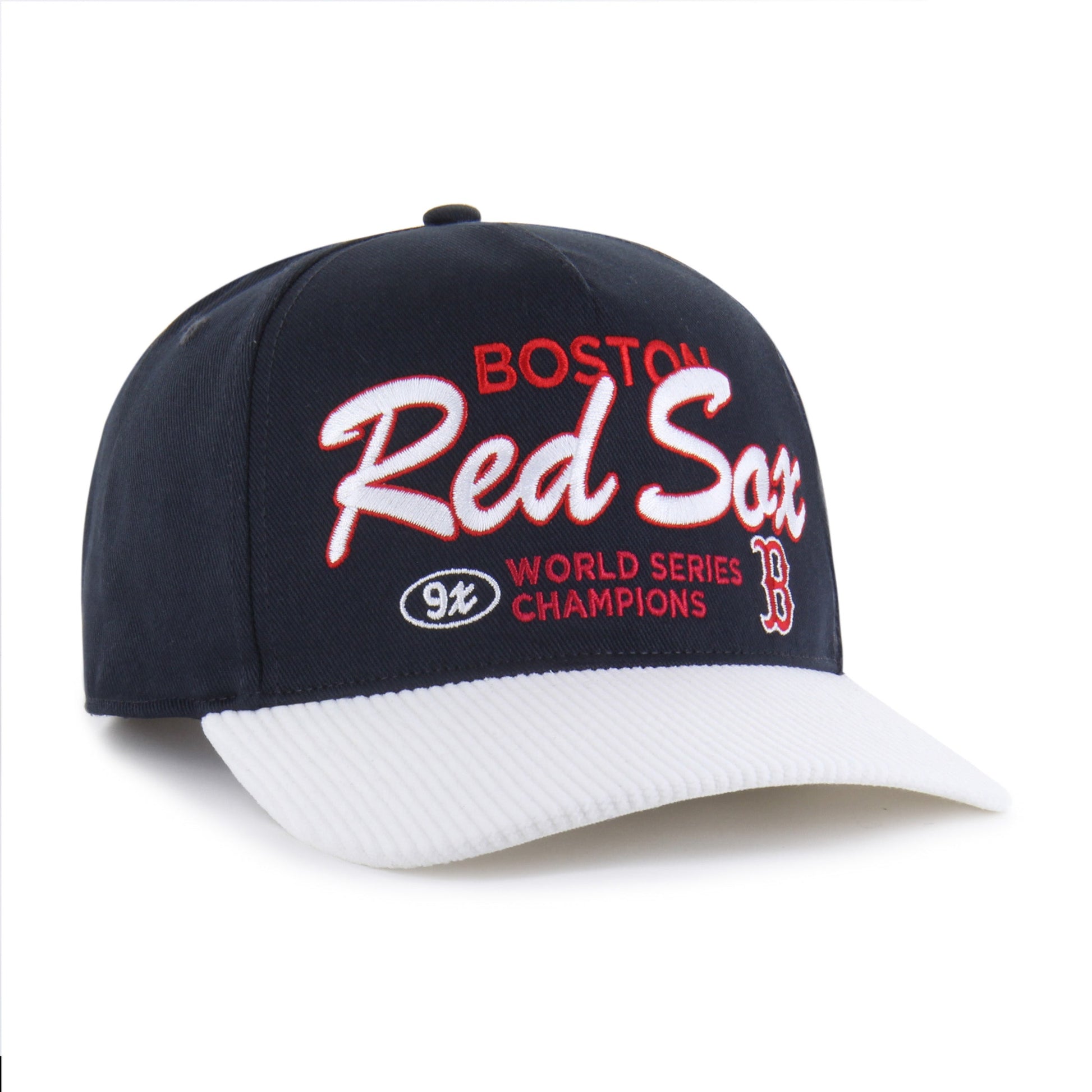 BOSTON RED SOX COOPERSTOWN WORLD SERIES MULTI TIME '47 HITCH RF RELAXED FIT