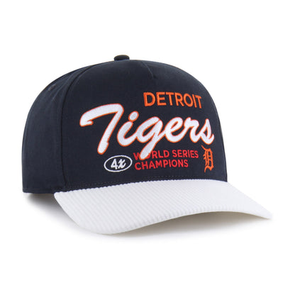 DETROIT TIGERS COOPERSTOWN WORLD SERIES MULTI TIME '47 HITCH RF RELAXED FIT