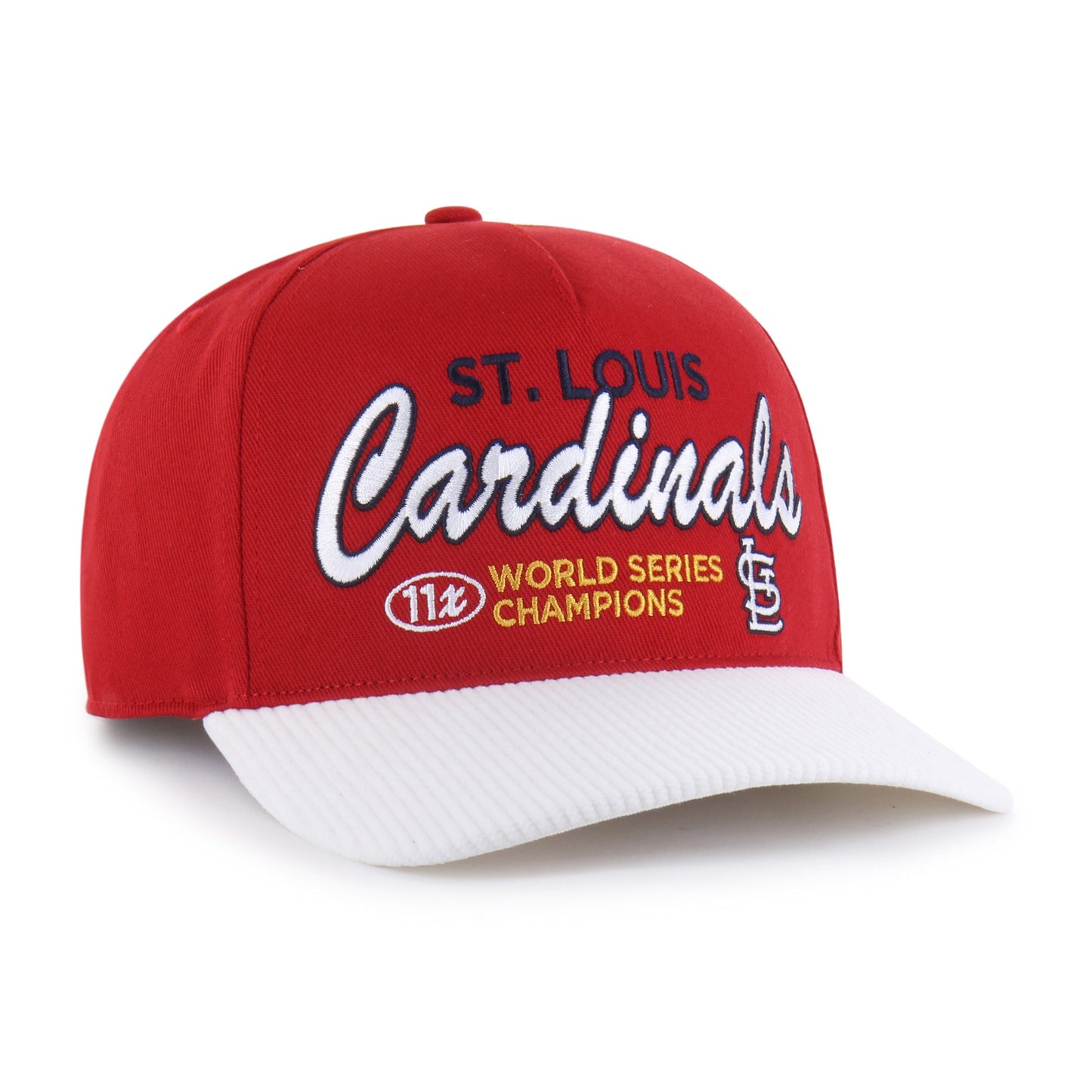 ST. LOUIS CARDINALS COOPERSTOWN WORLD SERIES MULTI TIME '47 HITCH RF RELAXED FIT