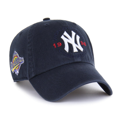 New York Yankees Cooperstown World Series Encased '47 Clean Up