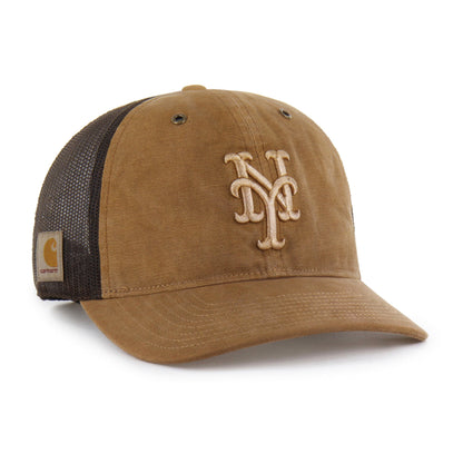 NEW YORK METS CARHARTT DYED '47 TRUCKER RF RELAXED FIT