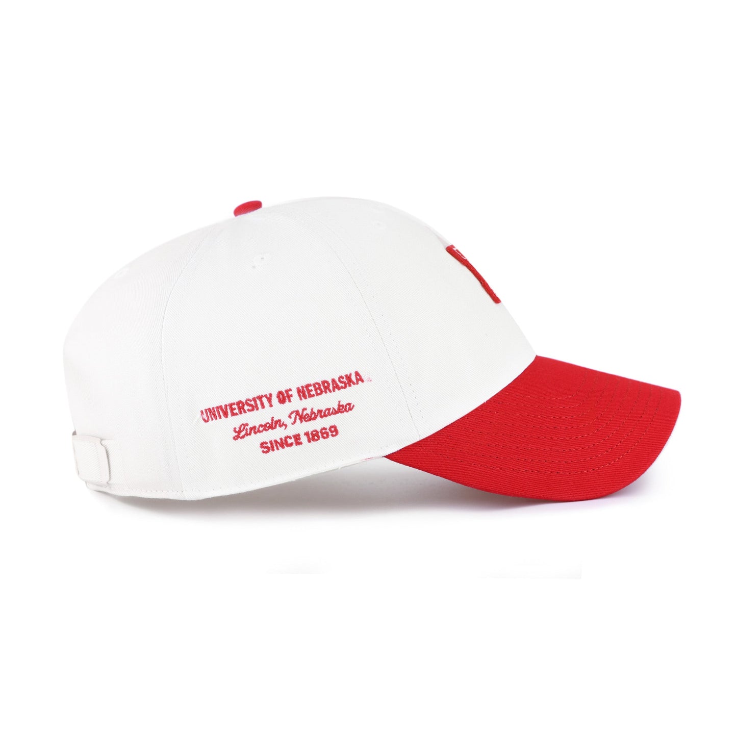 NEBRASKA CORNHUSKERS CONTEMPORARY BASICS TWO TONE '47 CLEAN UP