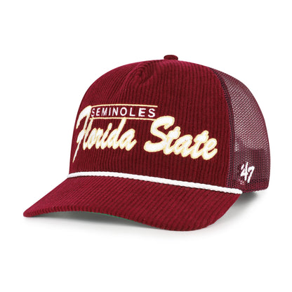 FLORIDA STATE SEMINOLES DOUBLE HEADER MESH '47 HITCH