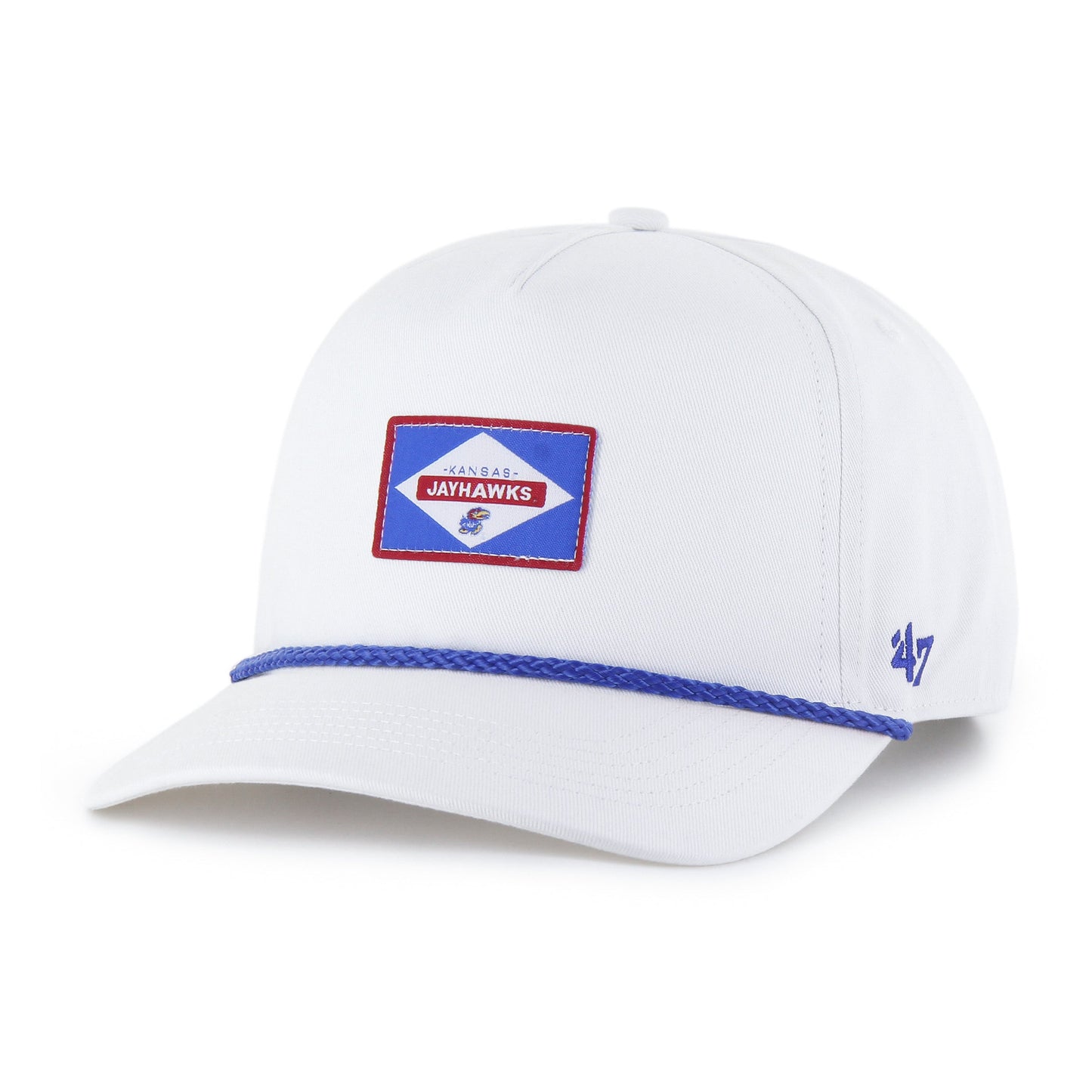 KANSAS JAYHAWKS MILKWOOD ROPE '47 HITCH RF RELAXED FIT