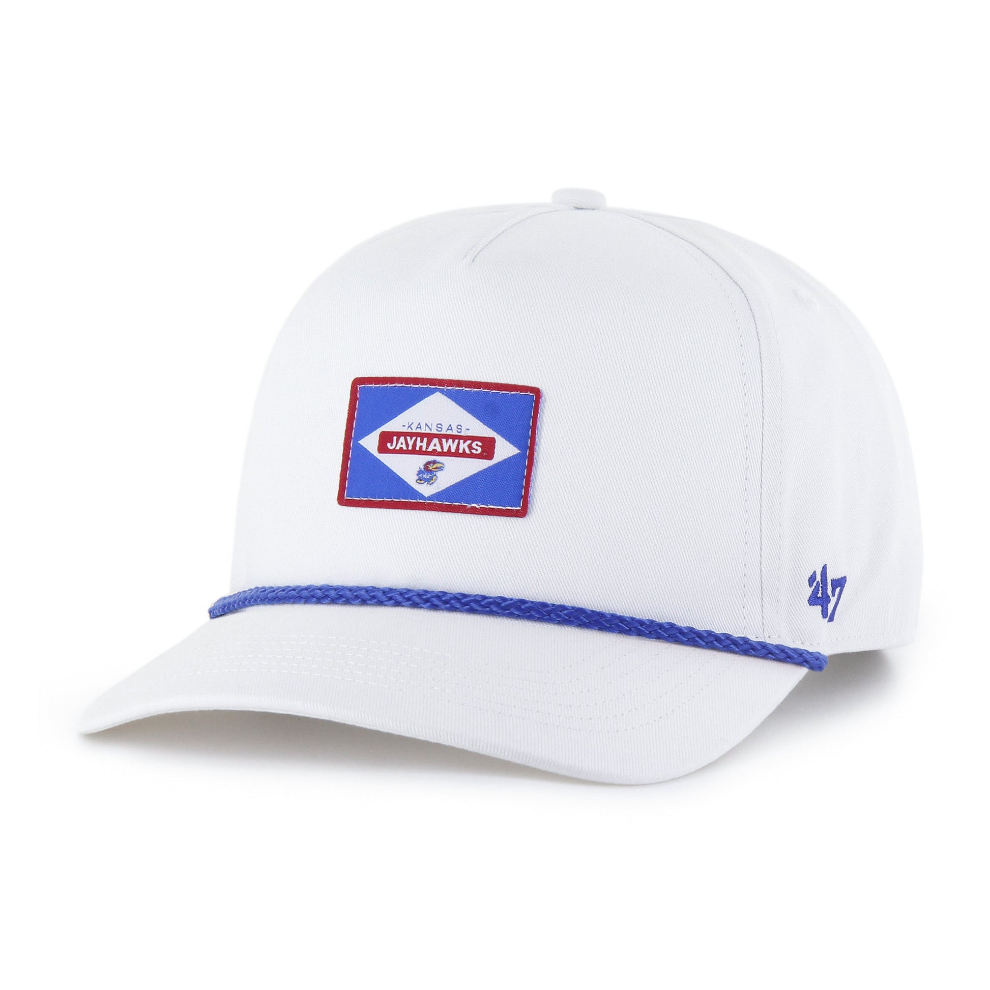 KANSAS JAYHAWKS MILKWOOD ROPE '47 HITCH RF RELAXED FIT