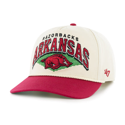 ARKANSAS RAZORBACKS POMONA TWO TONE ROPE '47 HITCH