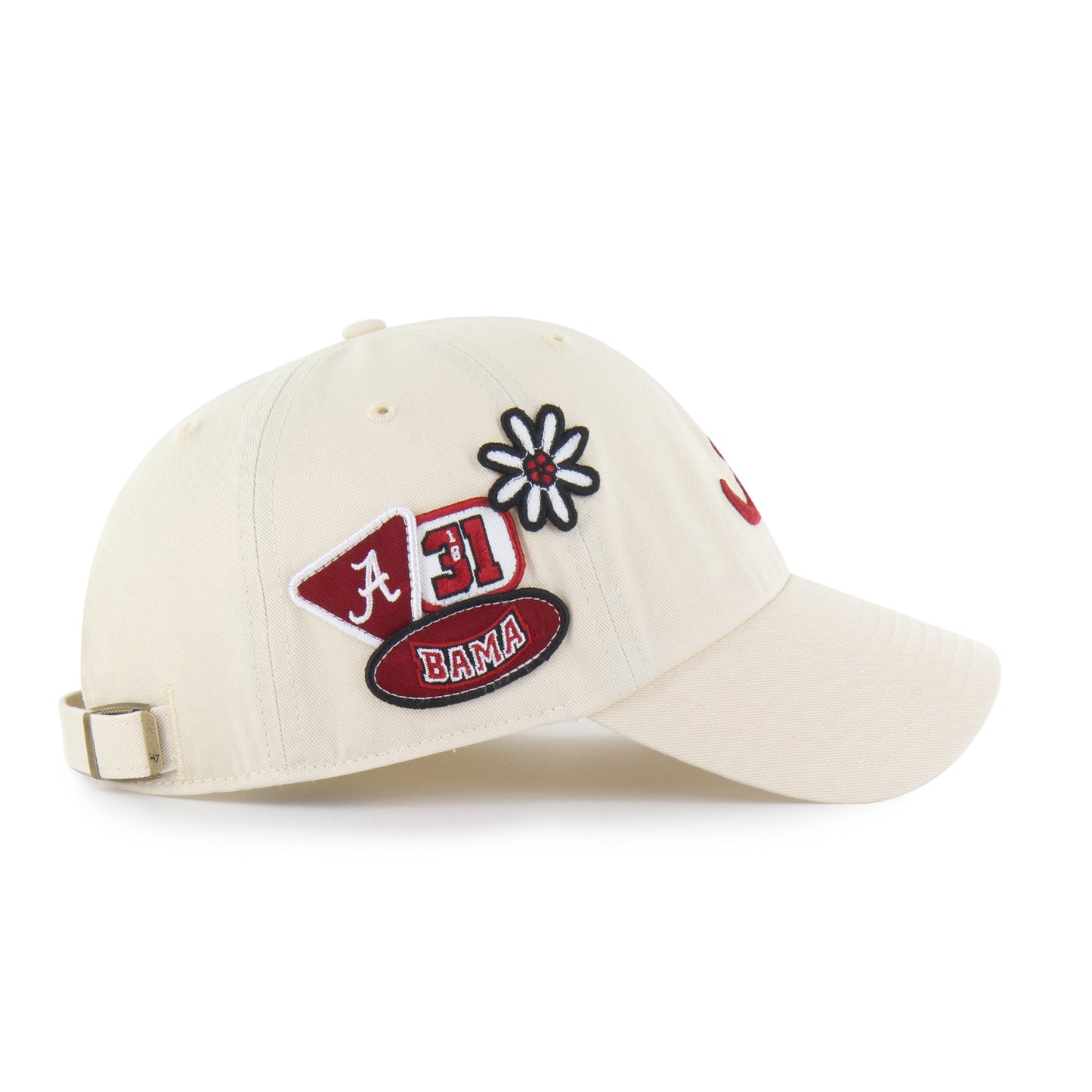 ALABAMA CRIMSON TIDE BADGES '47 CLEAN UP