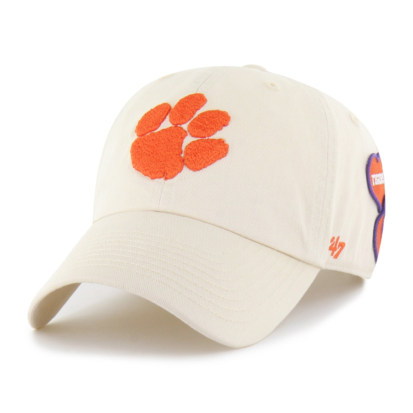 CLEMSON TIGERS BADGES '47 CLEAN UP