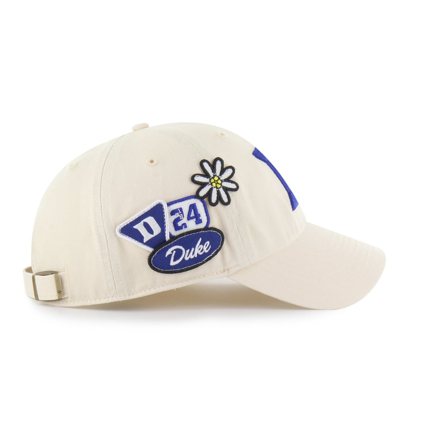 DUKE BLUE DEVILS BADGES '47 CLEAN UP