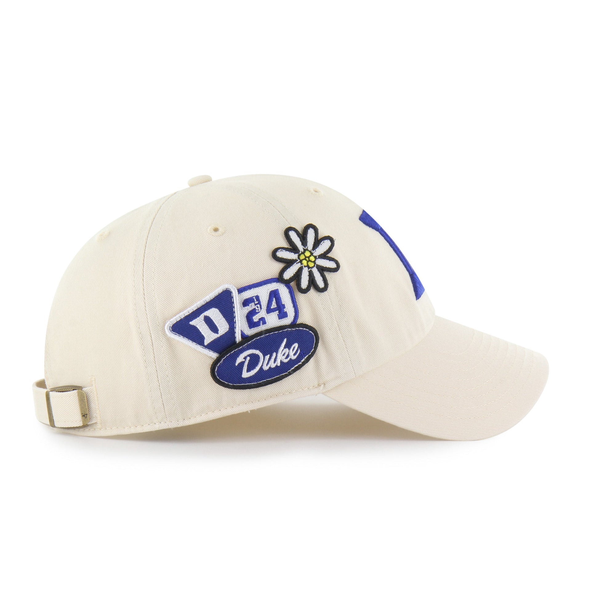 DUKE BLUE DEVILS BADGES '47 CLEAN UP