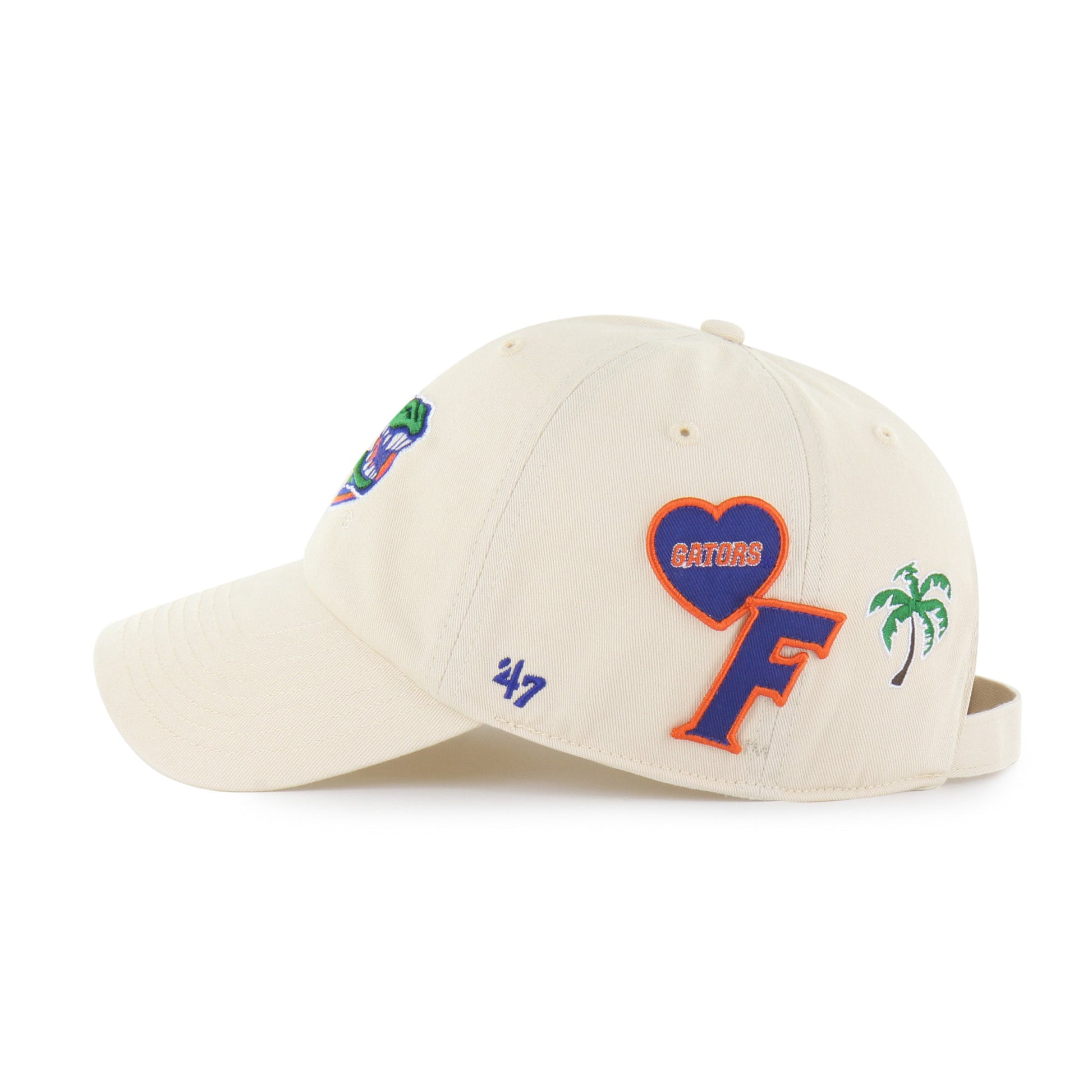FLORIDA GATORS BADGES '47 CLEAN UP