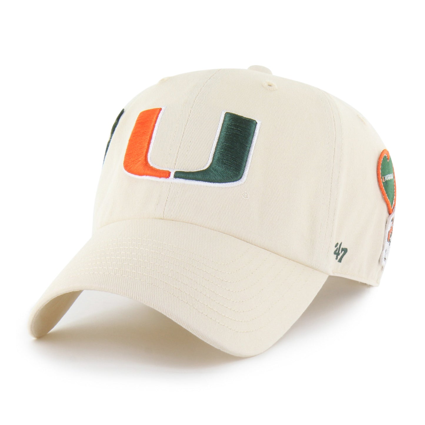 MIAMI HURRICANES BADGES '47 CLEAN UP