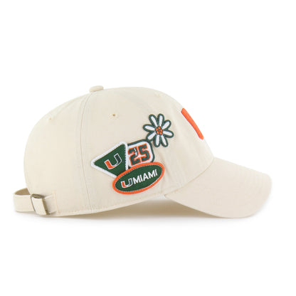 MIAMI HURRICANES BADGES '47 CLEAN UP