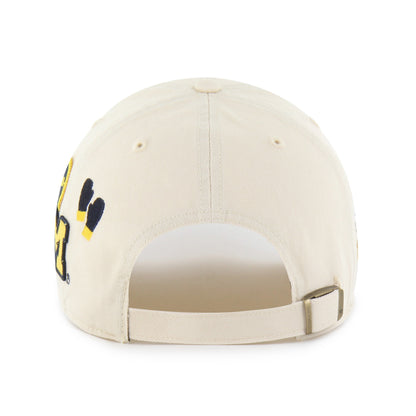 MICHIGAN WOLVERINES BADGES '47 CLEAN UP