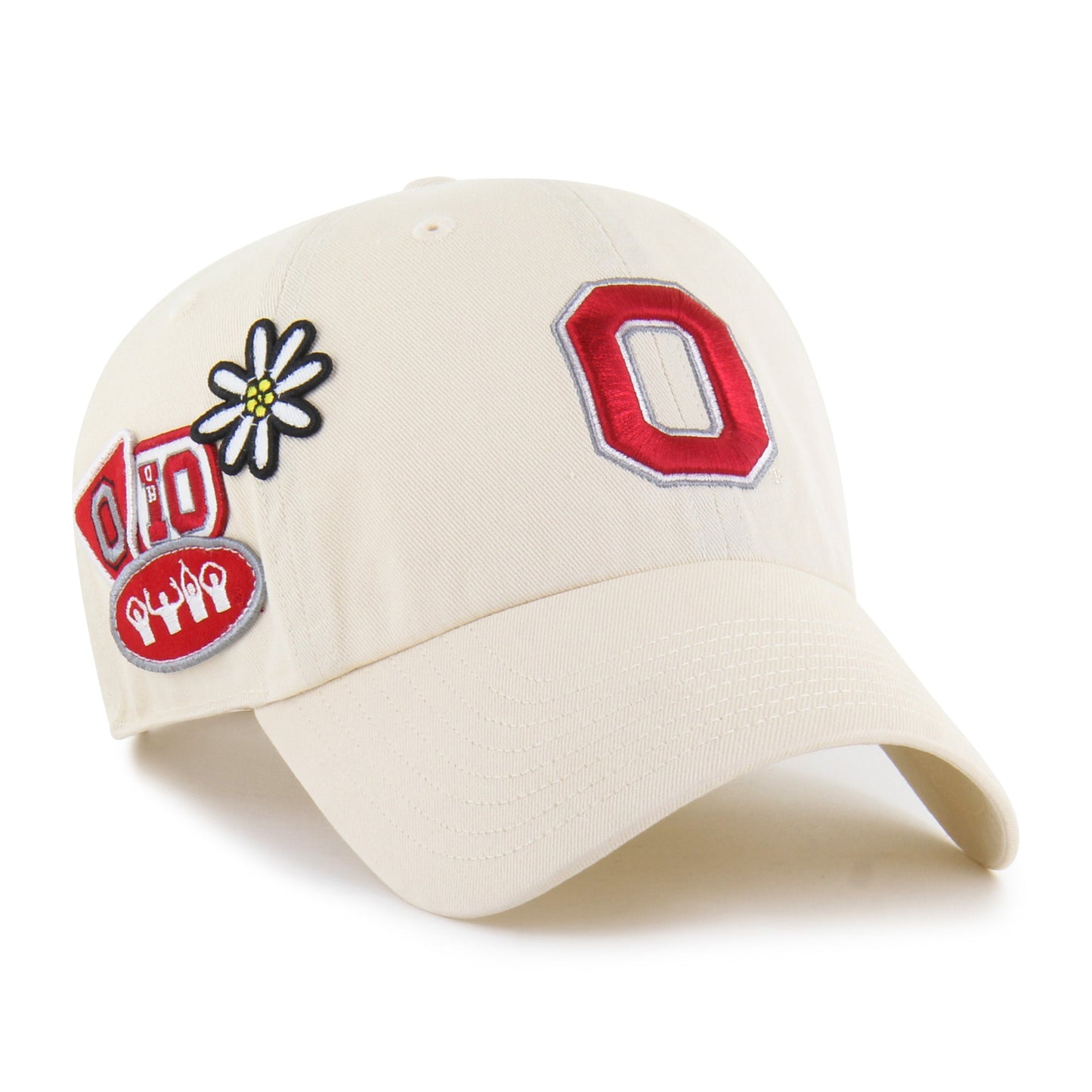 OHIO STATE BUCKEYES BADGES '47 CLEAN UP