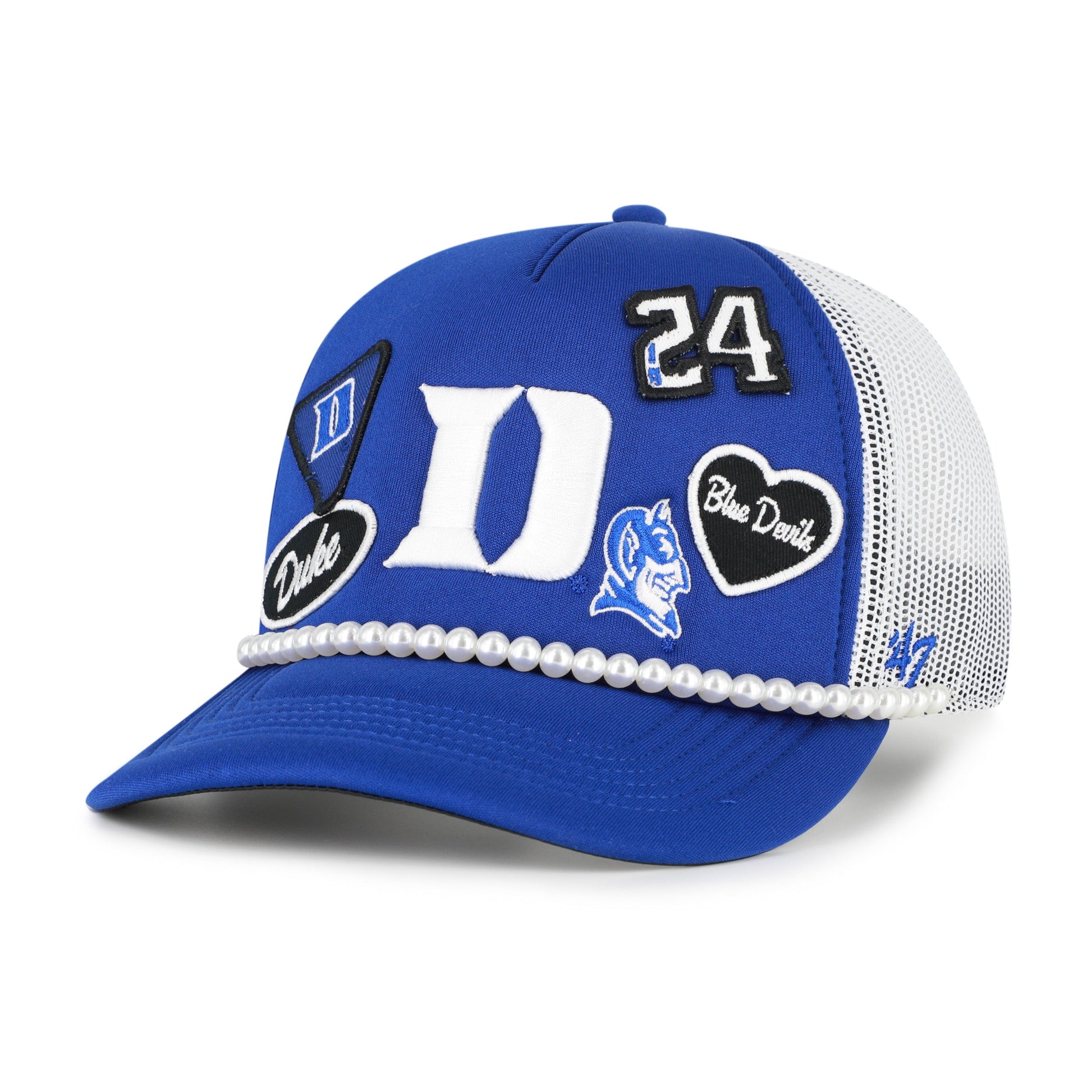 DUKE BLUE DEVILS RALLY ON '47 HITCH FM FOAM FRONT