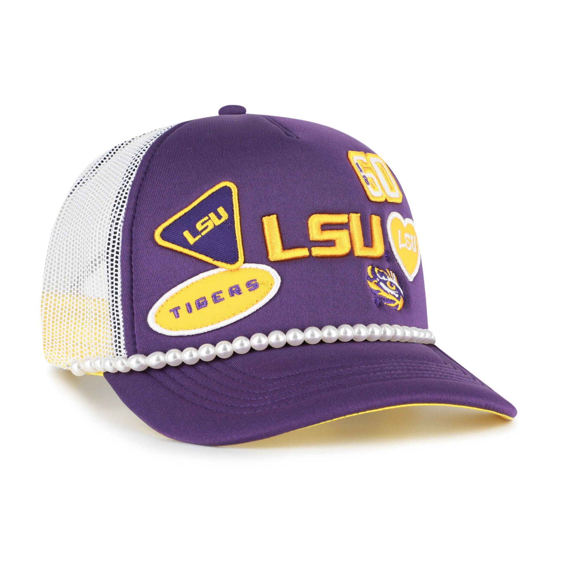 LOUISIANA STATE TIGERS LSU RALLY ON '47 HITCH FM FOAM FRONT