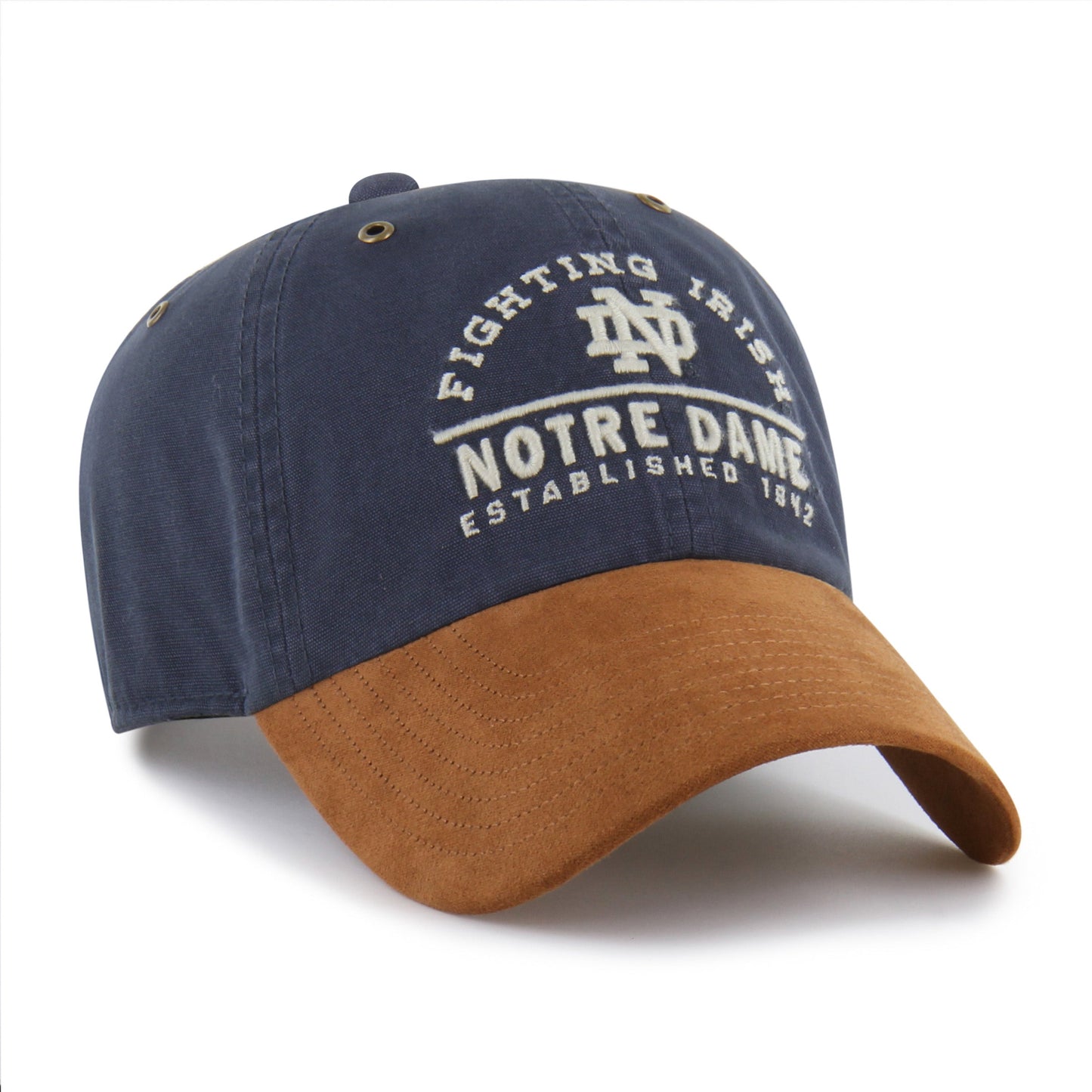 NOTRE DAME FIGHTING IRISH WINDHAM SUEDE '47 CLEAN UP