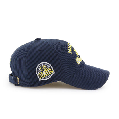 MICHIGAN WOLVERINES STONEY CLOVER LANE X '47 SQUIB CLEAN UP