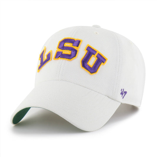 LOUISIANA STATE TIGERS LSU VINTAGE GRANDSTAND PIQUE SCRIPT '47 CLEAN UP