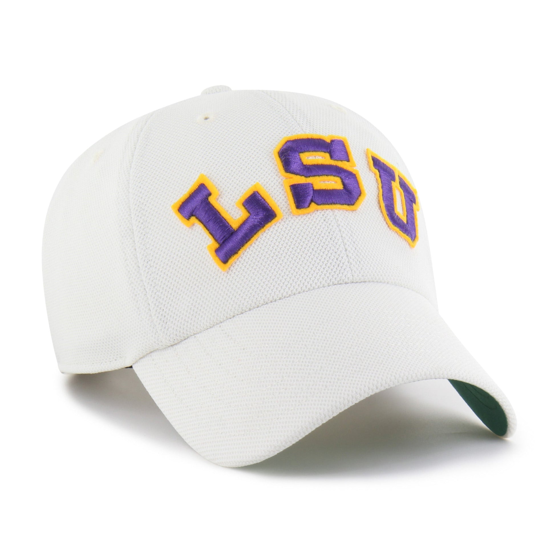 LOUISIANA STATE TIGERS LSU VINTAGE GRANDSTAND PIQUE SCRIPT '47 CLEAN UP