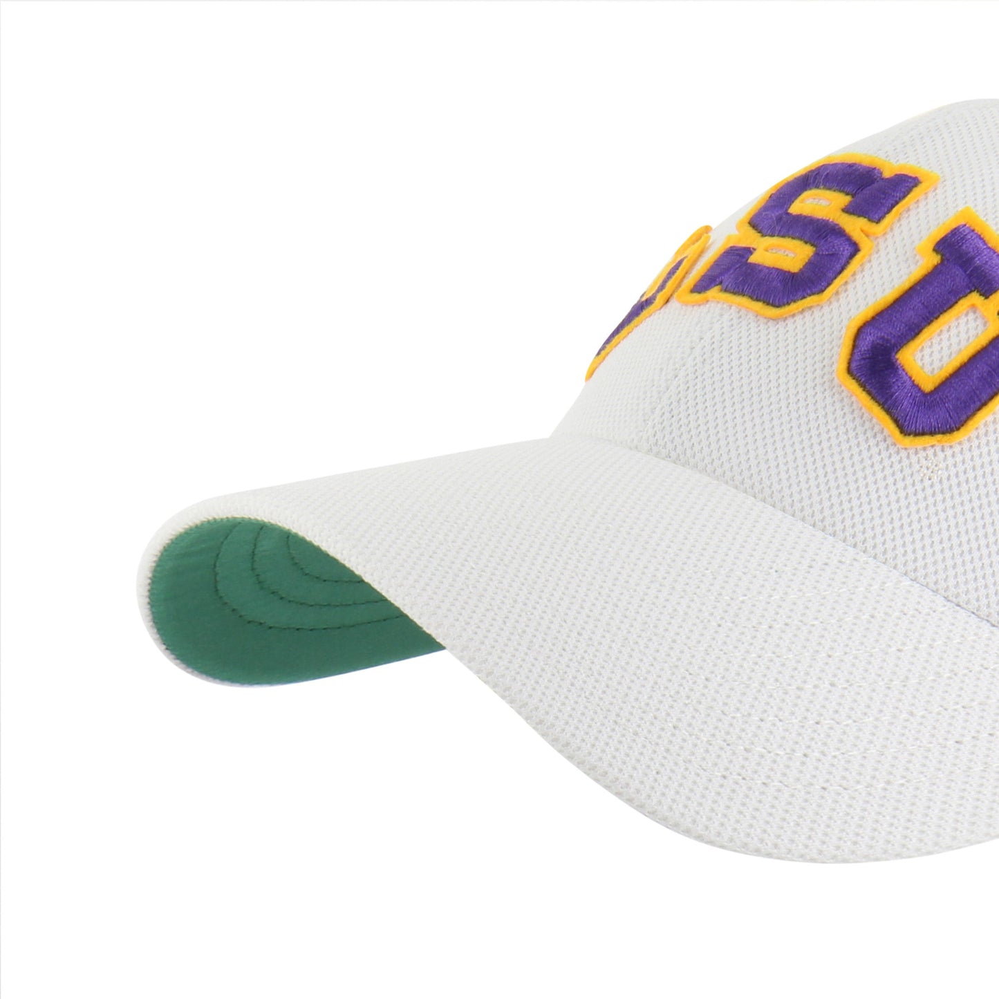LOUISIANA STATE TIGERS LSU VINTAGE GRANDSTAND PIQUE SCRIPT '47 CLEAN UP