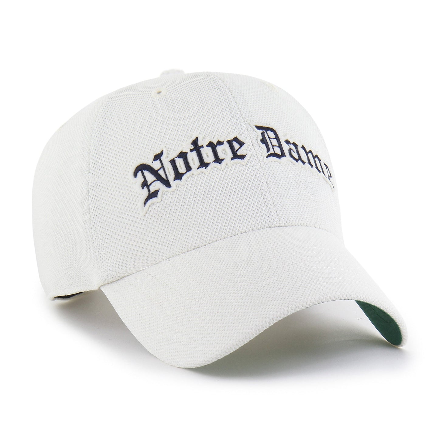 NOTRE DAME FIGHTING IRISH VINTAGE GRANDSTAND PIQUE SCRIPT '47 CLEAN UP