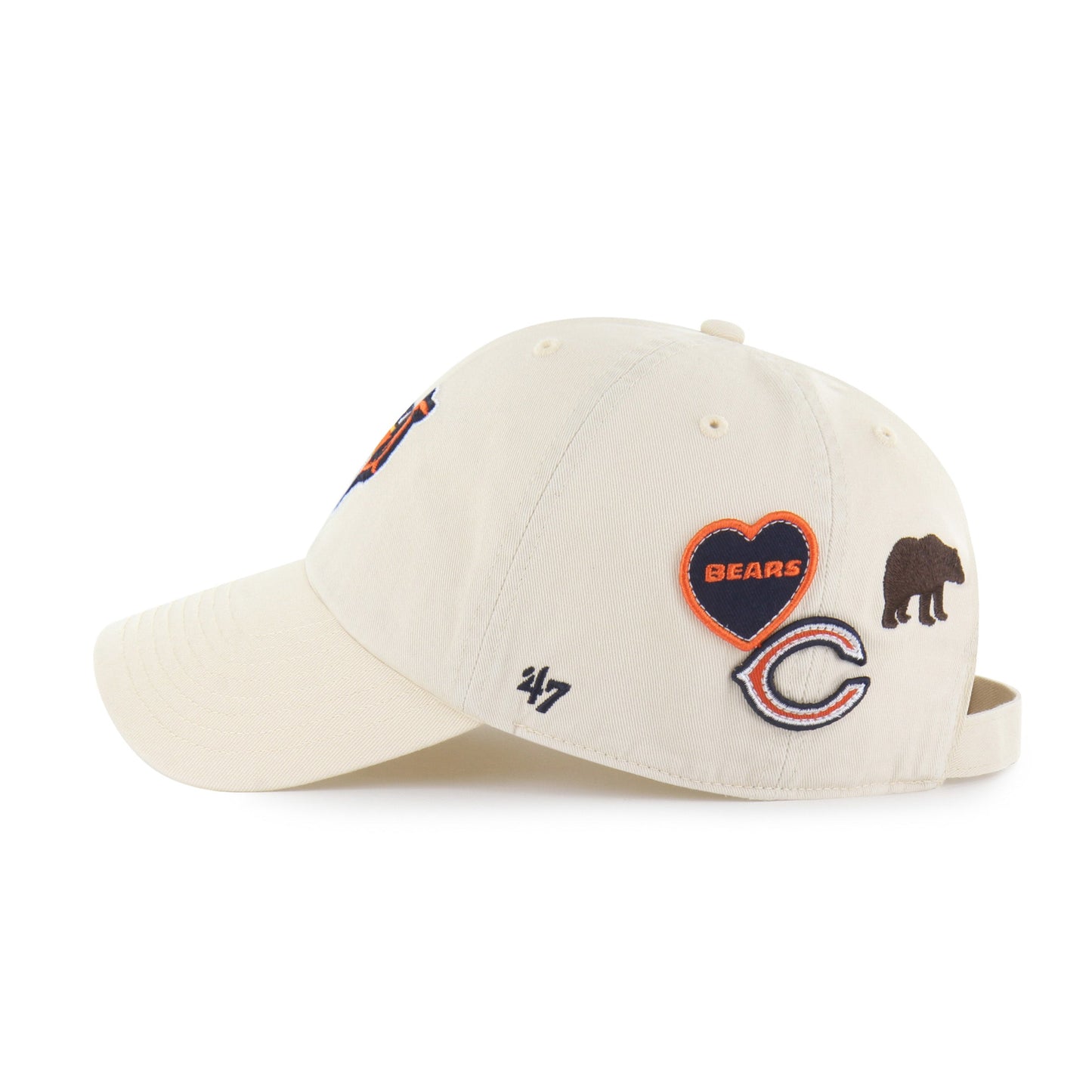 CHICAGO BEARS BADGES '47 CLEAN UP