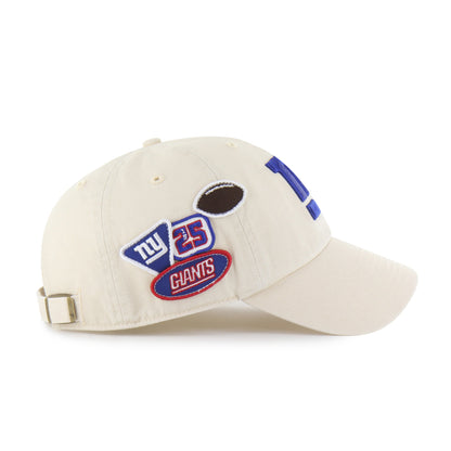 NEW YORK GIANTS BADGES '47 CLEAN UP