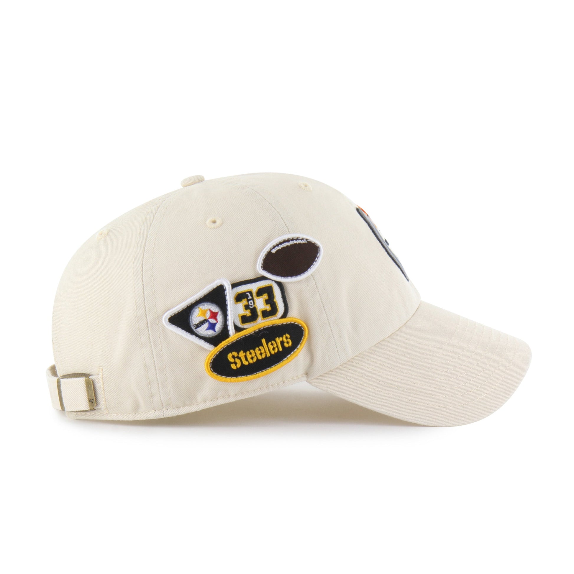 PITTSBURGH STEELERS BADGES '47 CLEAN UP