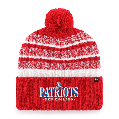 NEW ENGLAND PATRIOTS HISTORIC GRAPHIC TAVERN '47 CUFF KNIT
