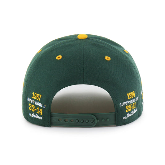 GREEN BAY PACKERS SUPER BOWL '47 HITCH RF RELAXED FIT