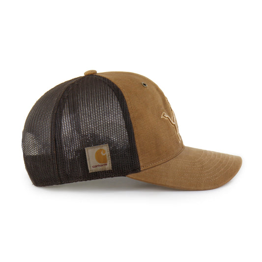 DETROIT LIONS CARHARTT DYED '47 TRUCKER RF RELAXED FIT