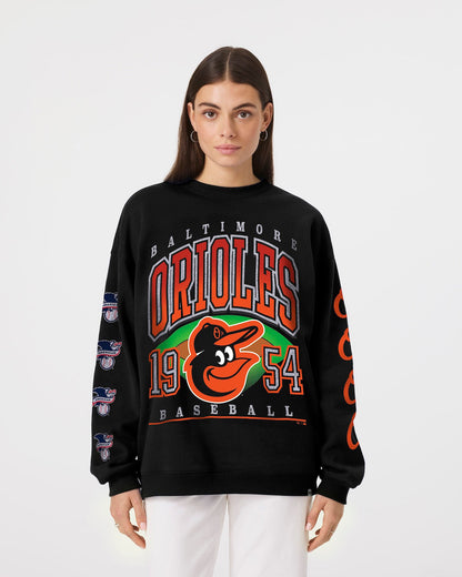 BALTIMORE ORIOLES GO BIG '47 OVERSIZED CREW WOMENS