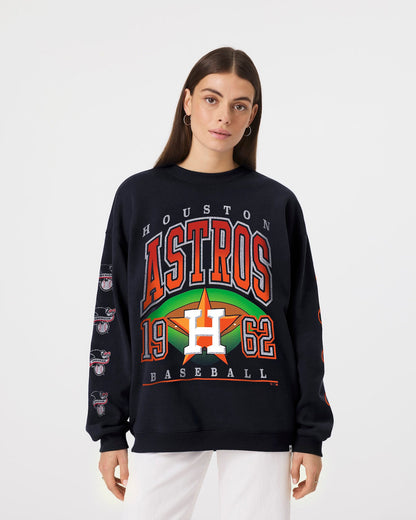 HOUSTON ASTROS GO BIG '47 OVERSIZED CREW WOMENS