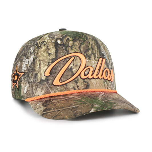 DALLAS STARS OVERHAND SCRIPT REALTREE '47 HITCH