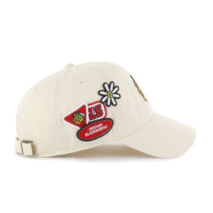 CHICAGO BLACKHAWKS BADGES '47 CLEAN UP